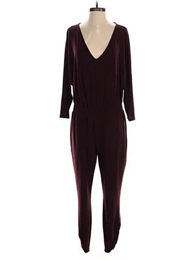 Pre-owned Express Jumpsuit In Purple