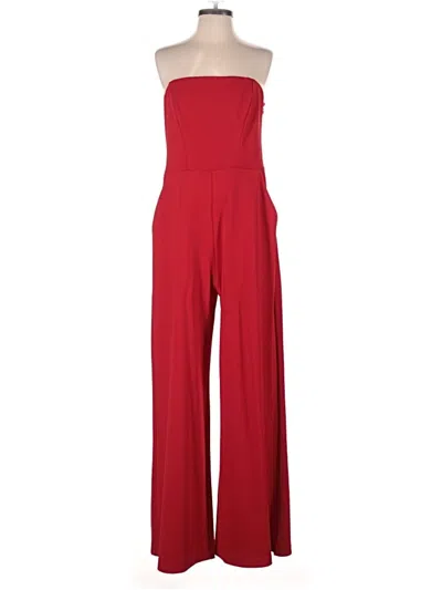 Pre-owned Express Jumpsuit In Red