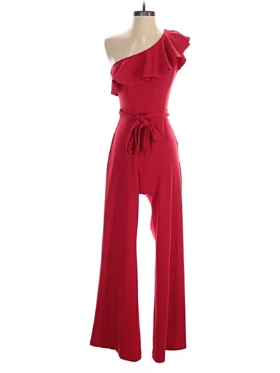 Pre-owned Express Jumpsuit In Red