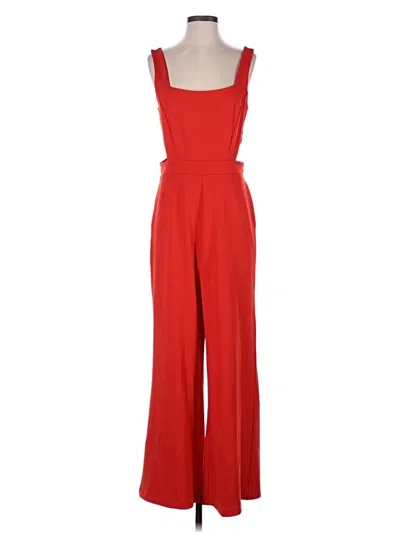 Pre-owned Express Jumpsuit In Red