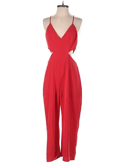 Pre-owned Express Jumpsuit In Red