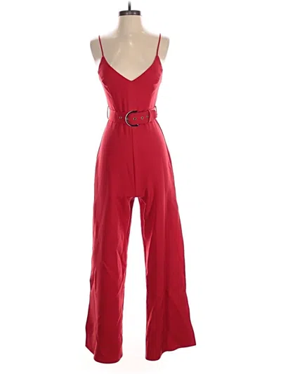 Pre-owned Express Jumpsuit In Red