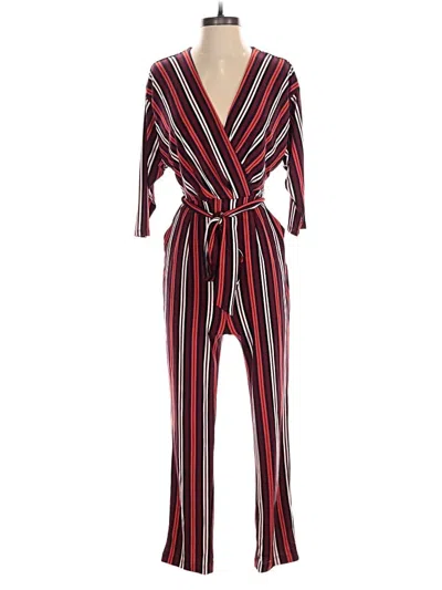 Pre-owned Express Jumpsuit In Red