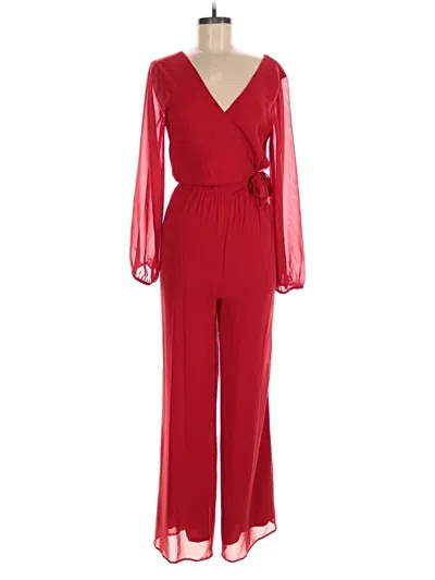 Pre-owned Express Jumpsuit In Red