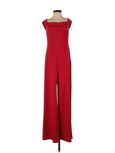 Pre-owned Express Jumpsuit In Red
