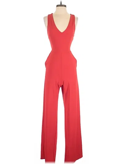 Pre-owned Express Jumpsuit In Red