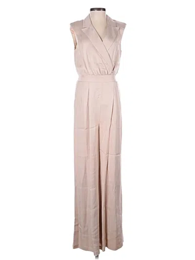 Pre-owned Express Jumpsuit In Tan