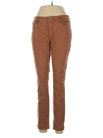 Pre-owned Express Khaki Pant In Brown