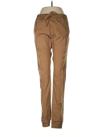 Pre-owned Express Khaki Pant In Brown