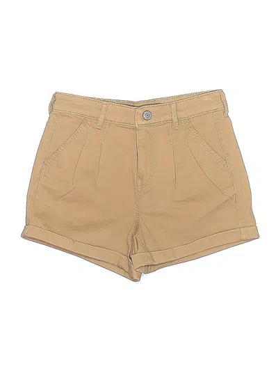 Pre-owned Express Khaki Shorts In Brown