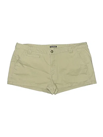 Pre-owned Express Khaki Shorts In Brown