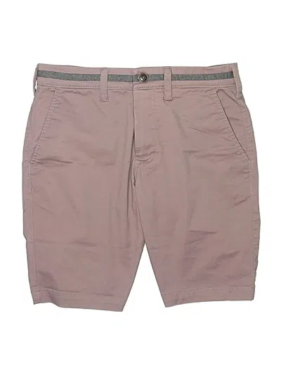 Pre-owned Express Khaki Shorts In Brown