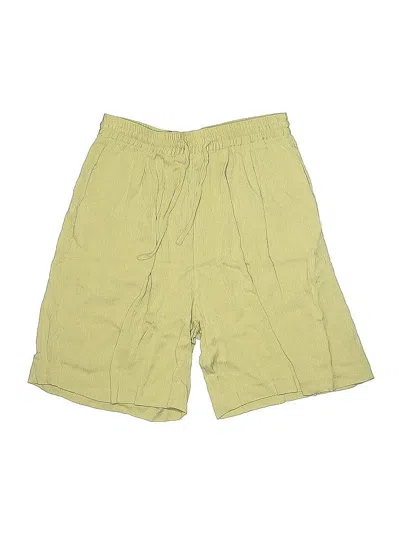 Pre-owned Express Khaki Shorts In Green
