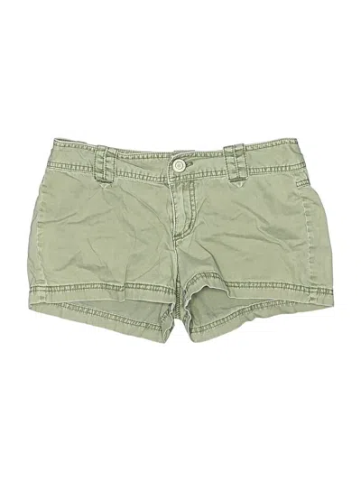 Pre-owned Express Khaki Shorts In Green