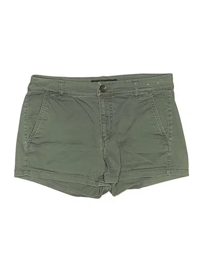 Pre-owned Express Khaki Shorts In Green