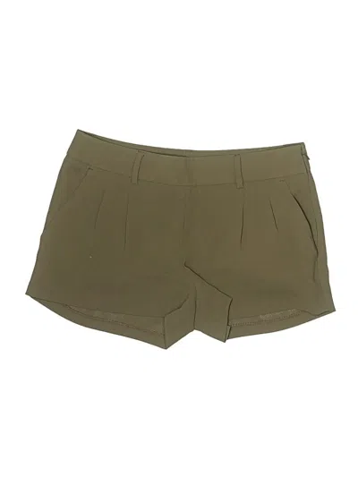 Pre-owned Express Khaki Shorts In Green