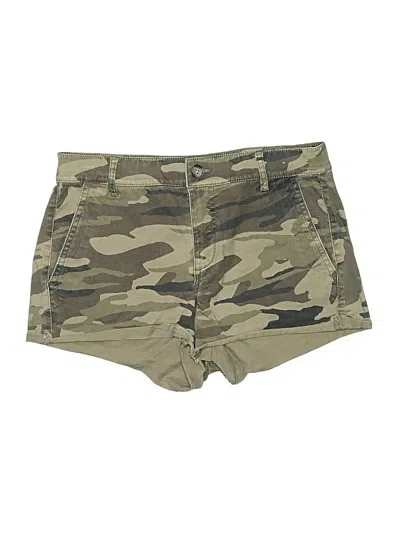 Pre-owned Express Khaki Shorts In Green