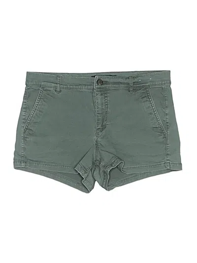 Pre-owned Express Khaki Shorts In Green