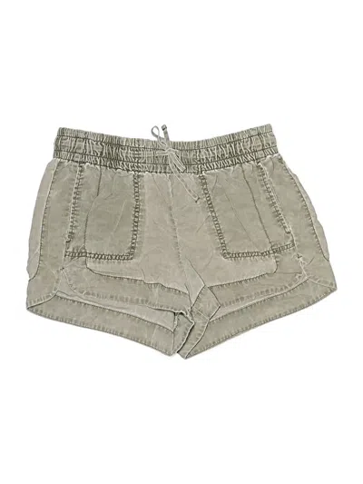 Pre-owned Express Khaki Shorts In Green