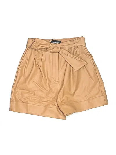 Pre-owned Express Khaki Shorts In Tan