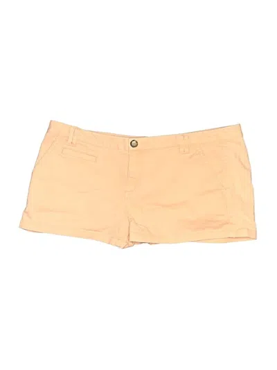 Pre-owned Express Khaki Shorts In Yellow