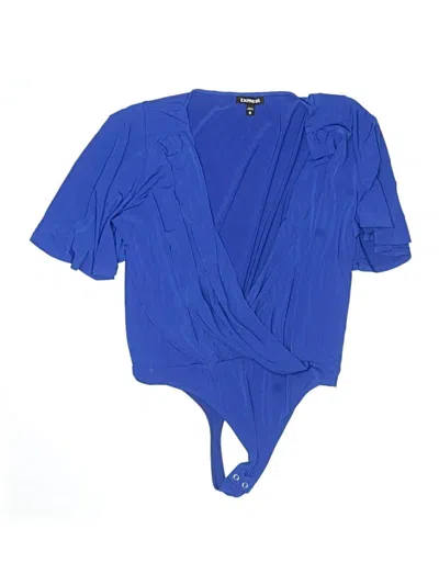Pre-owned Express Kimono In Blue