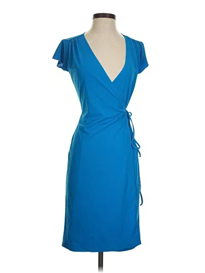 Pre-owned Express Kimono In Blue