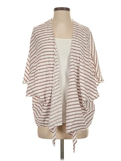 Pre-owned Express Kimono In Brown