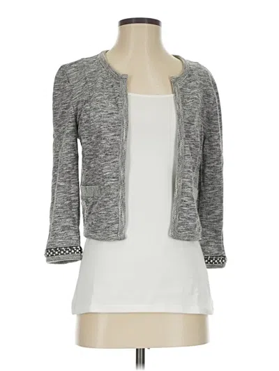 Pre-owned Express Kimono In Gray