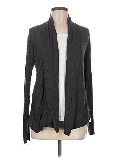 Pre-owned Express Kimono In Gray