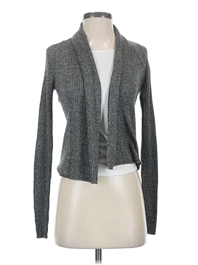Pre-owned Express Kimono In Gray