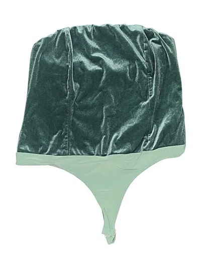 Pre-owned Express Kimono In Green