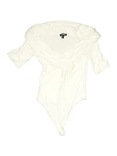 Pre-owned Express Kimono In Ivory