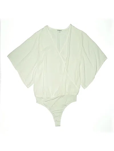 Pre-owned Express Kimono In Ivory