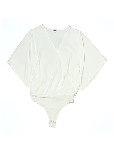 Pre-owned Express Kimono In Ivory