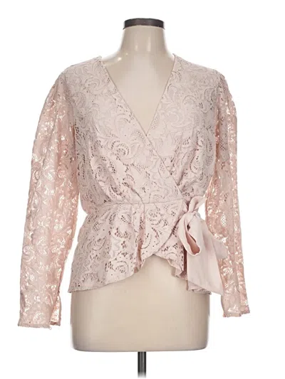 Pre-owned Express Kimono In Pink