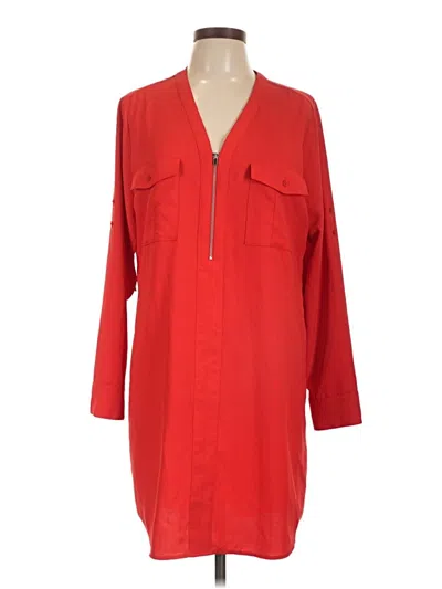 Pre-owned Express Kimono In Red