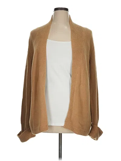 Pre-owned Express Kimono In Tan