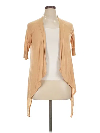 Pre-owned Express Kimono In Tan