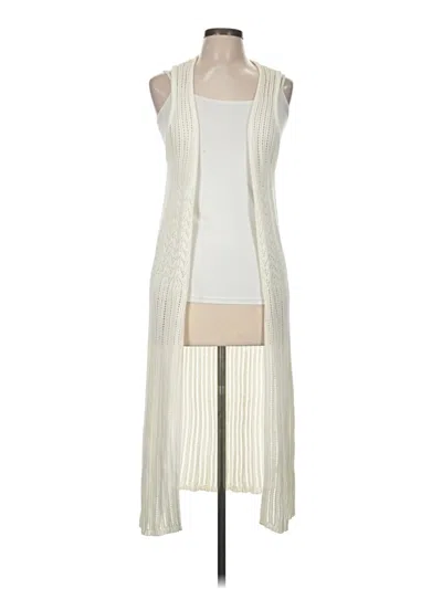Pre-owned Express Kimono In White