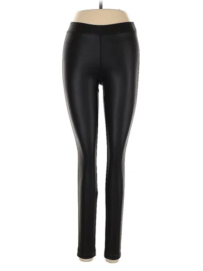 Pre-owned Express Leggings In Black