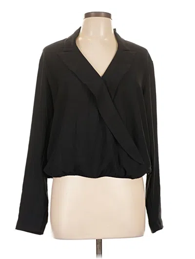 Express Long Sleeve Blouse In Black