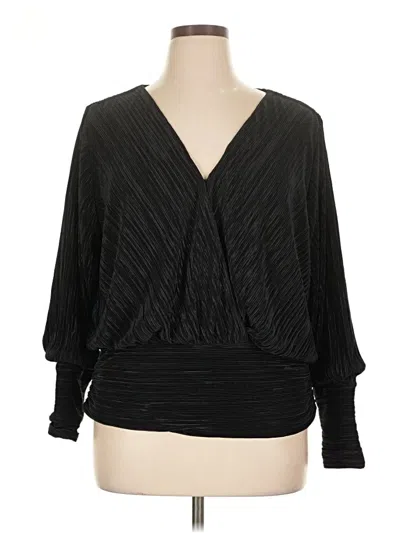 Express Long Sleeve Blouse In Black