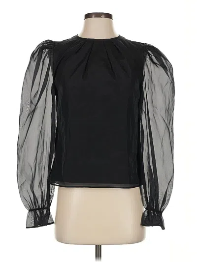 Express Long Sleeve Blouse In Black