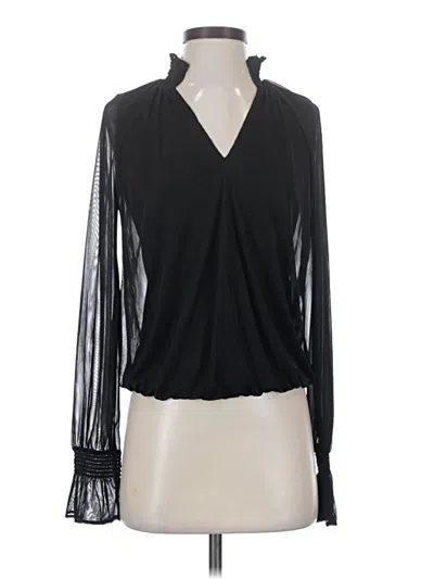 Express Long Sleeve Blouse In Black