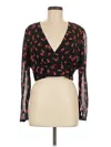 Express Long Sleeve Blouse In Black