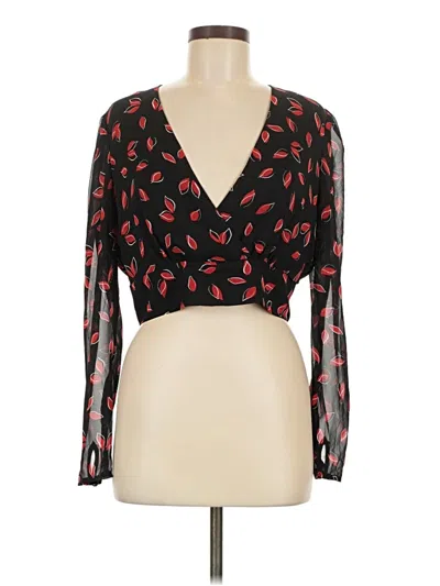 Express Long Sleeve Blouse In Black