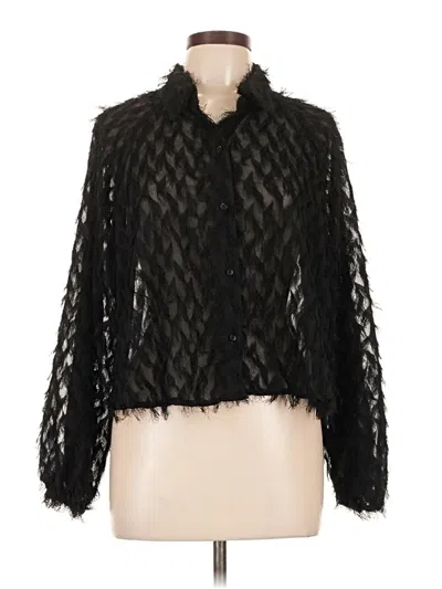 Express Long Sleeve Blouse In Black
