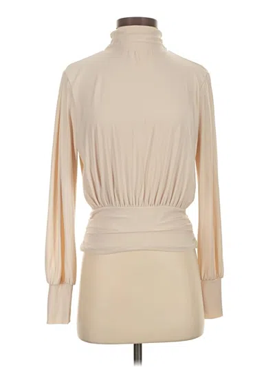 Pre-owned Express Long Sleeve Blouse In White