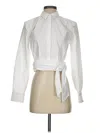 Express Long Sleeve Blouse In White